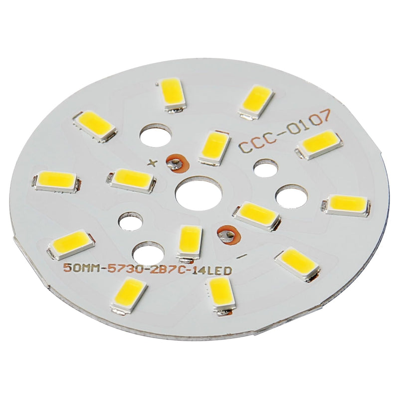 Othmro 1Pcs 50mm Dia LED Chip Bulb Super Bright High Power, 21-24V 4000K 5730 Aluminum LED Bulb Surface Mounted Devices Light Beads,Floodlight for Camper Light Bulb, Home Reading, Light Marine Lamps 1 50 4000k