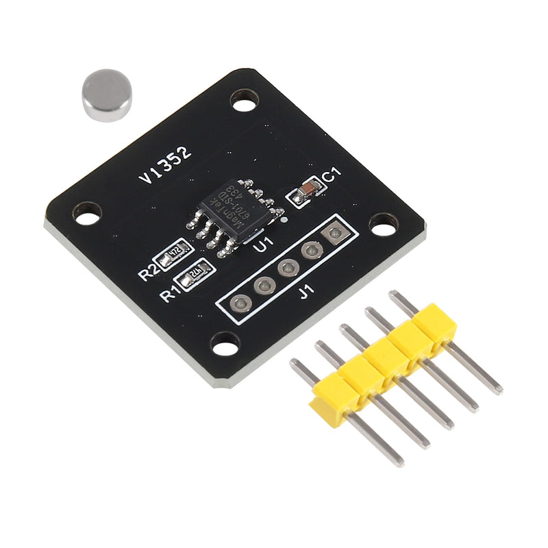 5PCS MT6701 Magnetic Encoder Magnetic Induction Angle Measurement Sensor Module 14bit High Precision Replacement AS5600