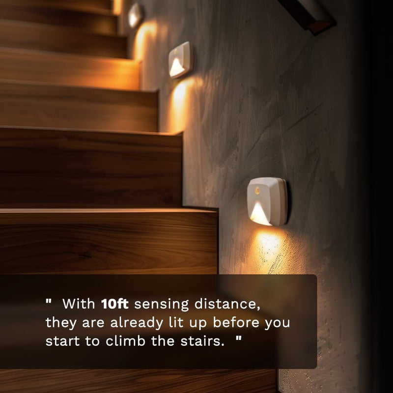 Motion Sensor Step Lights & 2 Running Lights