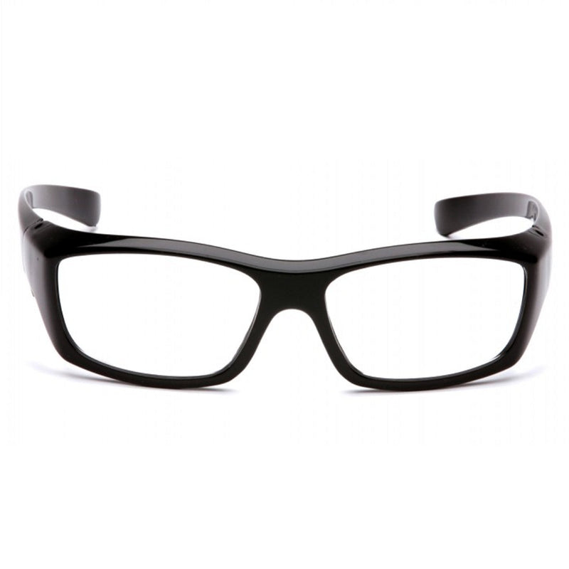 Pyramex Emerge Full Reader Safety Glasses SB7910D20 (3 Pair) (+2.0 Lens, Black Frame/Clear Lens) +2.0 Lens