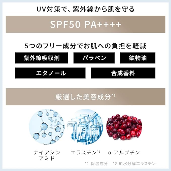 UUUNI SPF 50 PA++++ GLOW UV Primer, 3-in-1 Sunscreen x Makeup Base x Skin Care, Beauty Essence UV Base, Non-Chemical Formula - NewNest Australia