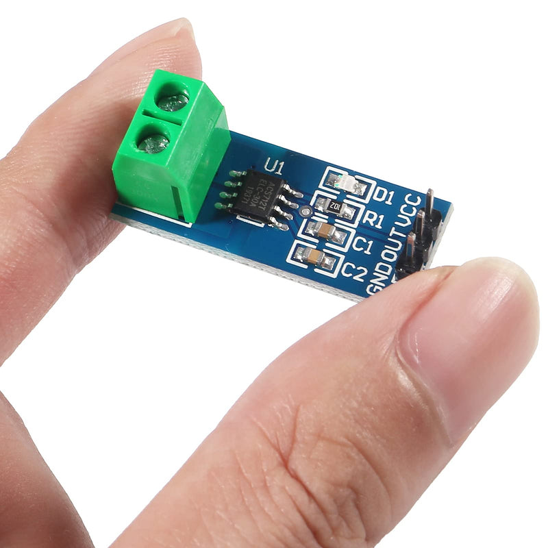5pcs ACS712 30A Range Current Sensor Module Detector ACS712ELC 5A 20A 30A Amps Amperage (5A)