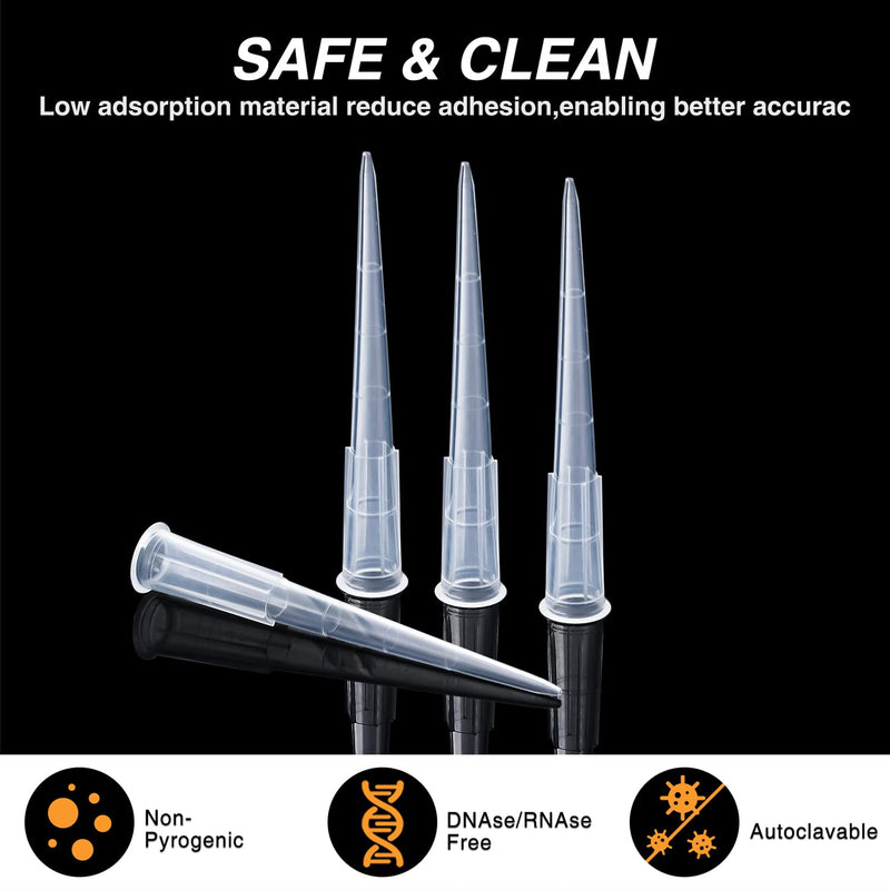 FOUR E'S SCIENTIFIC 20-200uL Single Channel Manual Pipette with 200uL Pipette Tips