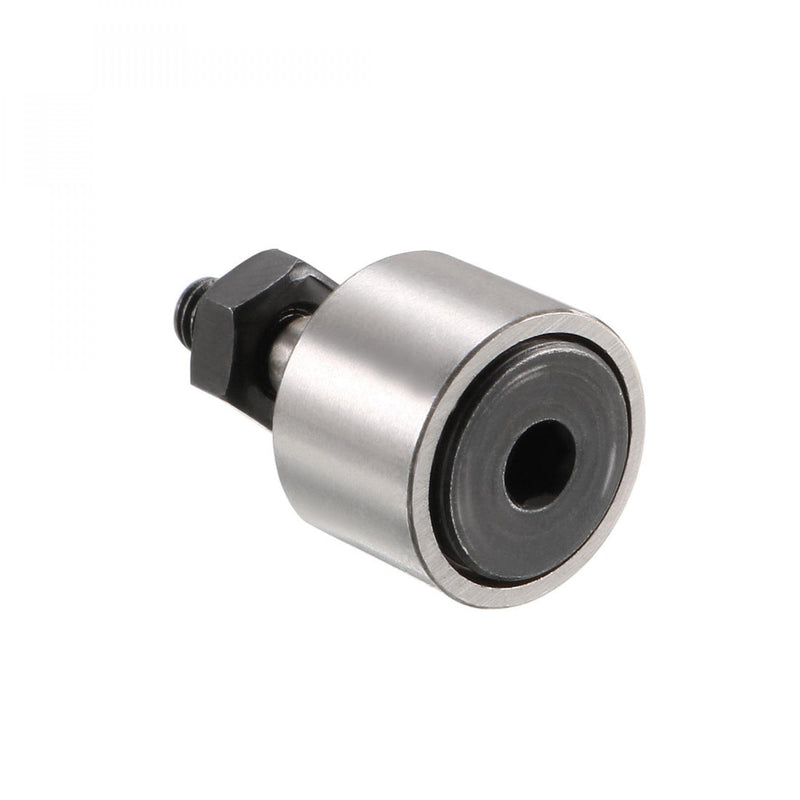 uxcell CF3 Cam Follower KR10 Needle Roller Bearing, 10mm Roller Diameter, 8mm Roller Width, M3 Standard Stud