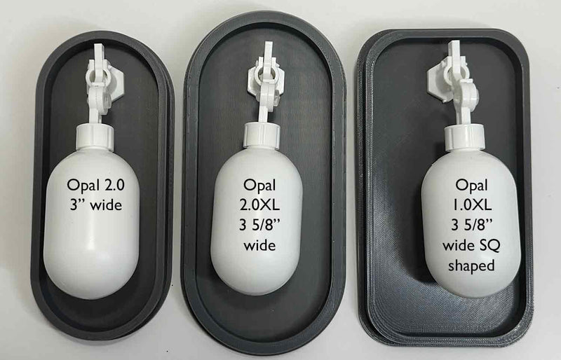 GE Opal Nugget Ice Maker Conversion Kit for Opal 2.0 - Permanent Water Line, Measure Tank Size First, Size Chart in Images, it is 3" Wide with Round Ends, White Color