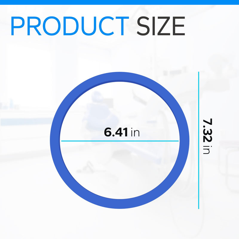 1730 Door Gasket Compatible with Tuttnauer Valueklave Autoclave - Parts for Tuttnauer Machine | Replacement Autoclave Door Gasket Part #02610020, for Tuttnauer 1730E, 1730EK, 1730M, 1730MK & Valueklave 1730MKV Autoclave
