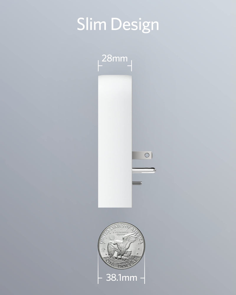 Anker Outlet Extender and USB Wall Charger, 6 Outlets and 2 USB Ports, 20W USB C Power Delivery High-Speed Charging iPhone 15/15 Plus/15 Pro/15 Pro Max, Multi-Plug for Dorm, Home, and Office, White 1