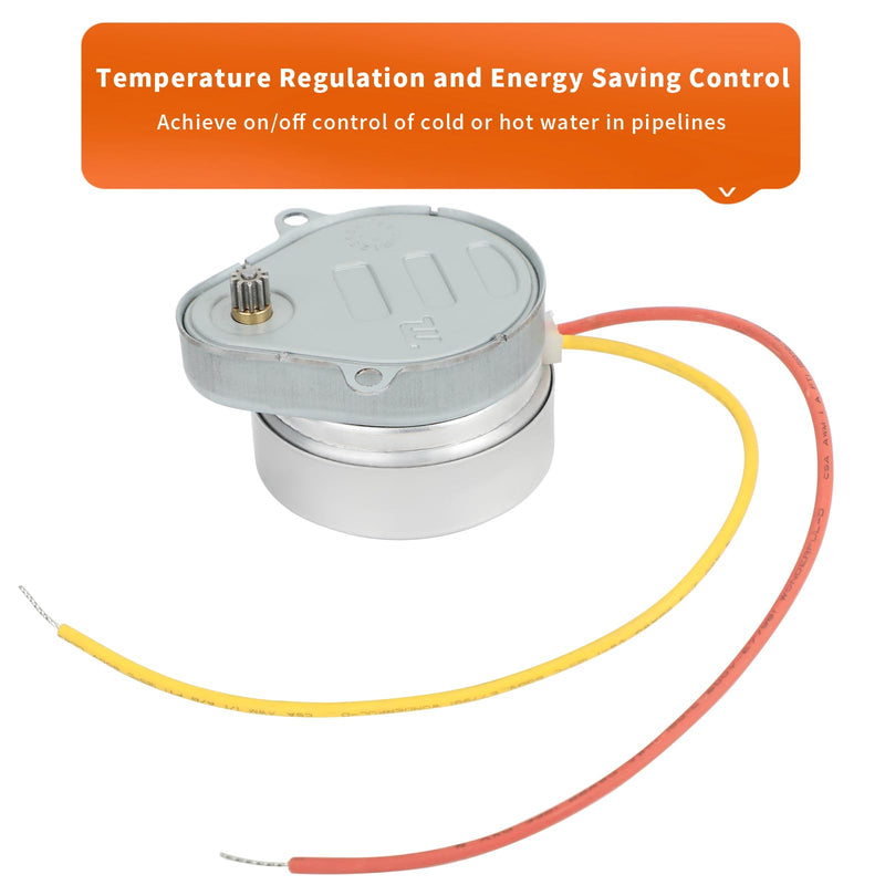 Honey-Well 802360JA Motor Compatible with V8043 or V8044 Zone Valves, 24V 50/60Hz 5RPM 1