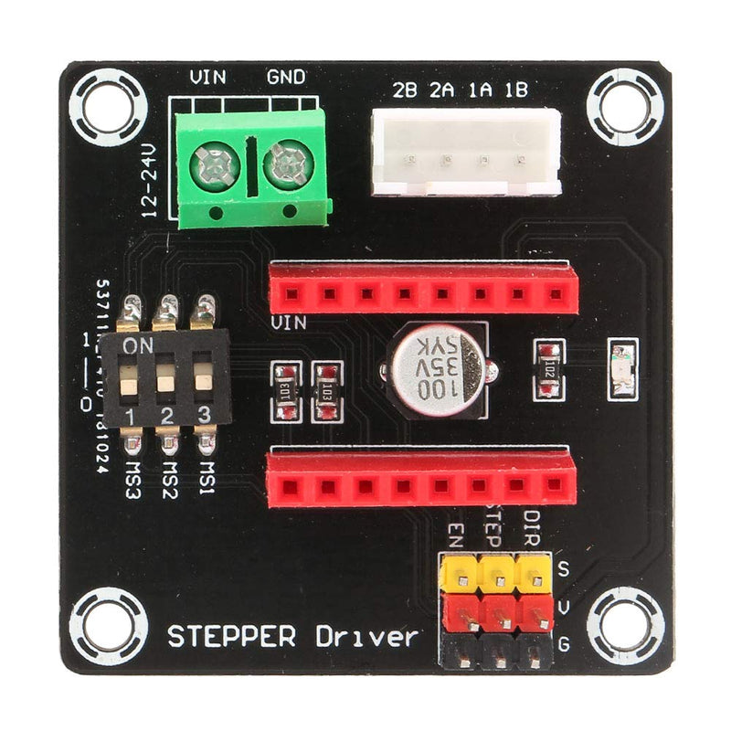 Jeanoko DRV8825/A4988 Stable 42 Stepper Motor Driver Expansion Board 3D Printer Control Shield Module for 3D Printer (8)
