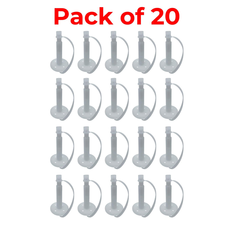 Liquid Concrete Standard Surface Injection Ports with Attached Caps (20) 20