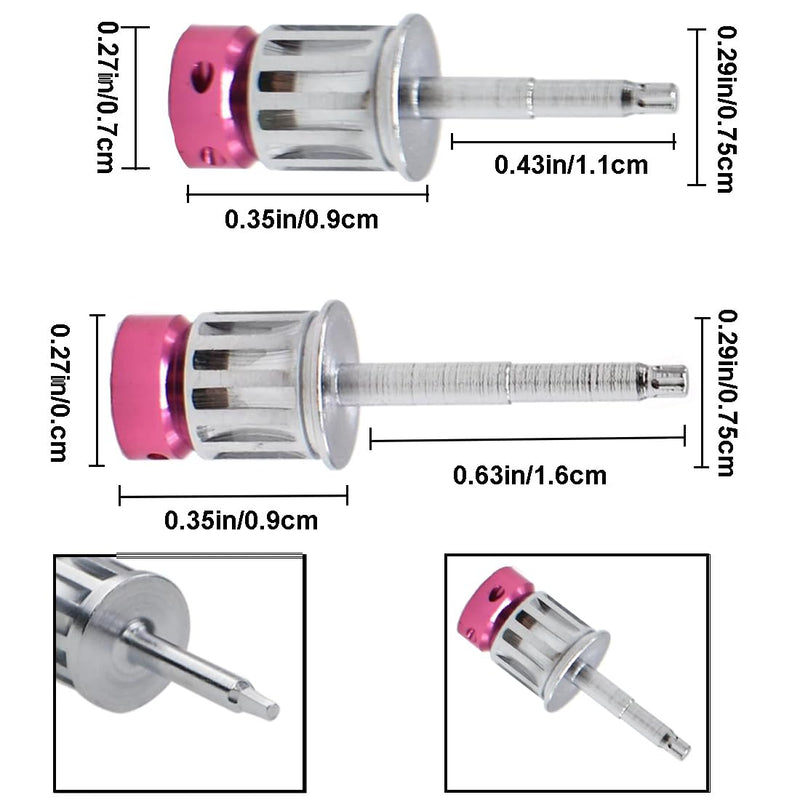 Dental Implant Torque Wrench Universal Kit ScrewDriver Prosthetic Adjustable Torque Value of 10-70Ncm Secure Disassemble Ratchet Drivers Implant Repair Tools Rectangular Colorful