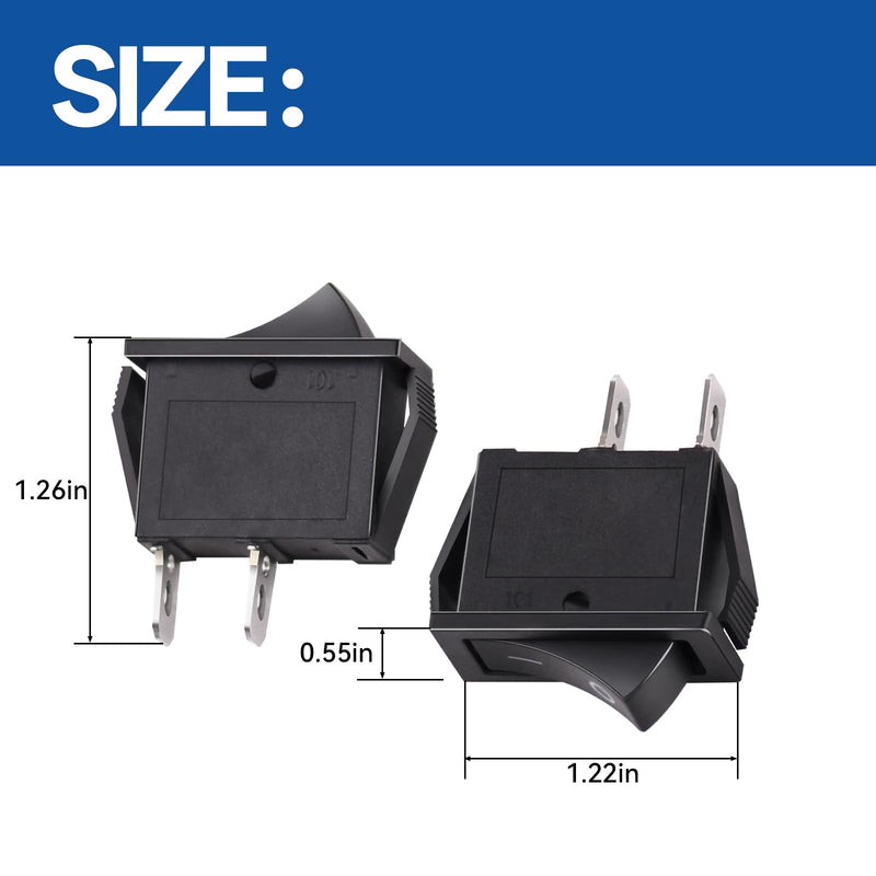 2 Pcs Switchs Compatible with Minn Kota Ultrex Switch, On/Off
