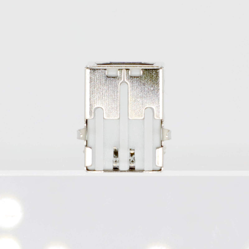 USB Female Type-B Port 4-Pin Right Angle PCB DIP Jack Socket-White 10 Pack by MXRS