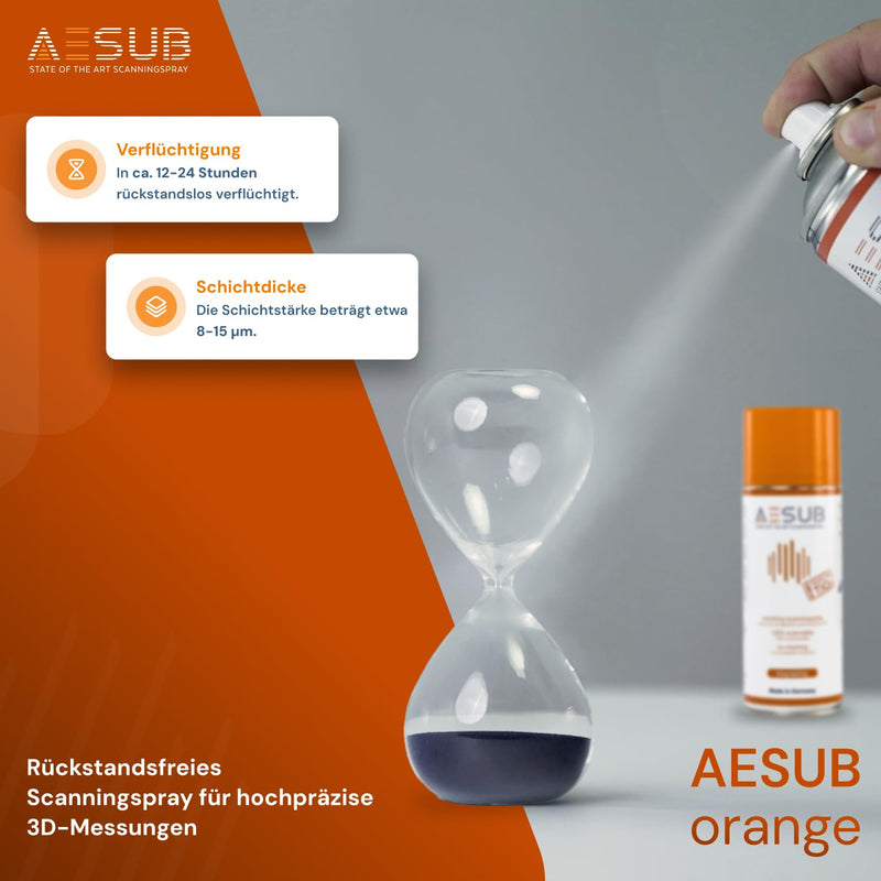 AESUB Orange Scanning Spray - sublimating - 13.5 fl.oz.