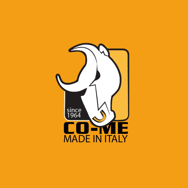 CO.ME. Since 1964 ICON 14" Finishing Trowel I Pre-Broken-In Stainless Steel Blade I Rivetless Construction I Square Corners I Ergonomic Grip I Professional Drywall & Plaster Tool I Made in Italy 14"
