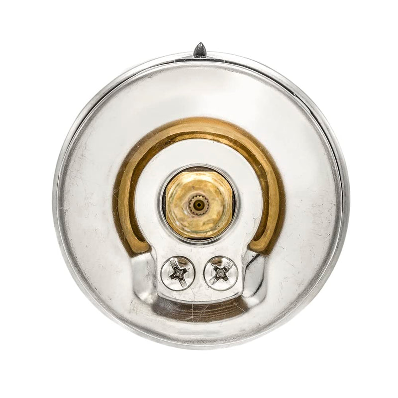 Liquid Filled Center Back Mount Pressure Gauge with 2.5" Dial, 0-500 PSI, 1/4" Male NPT Connection, Stainless Steel CASE and Bezel (1)