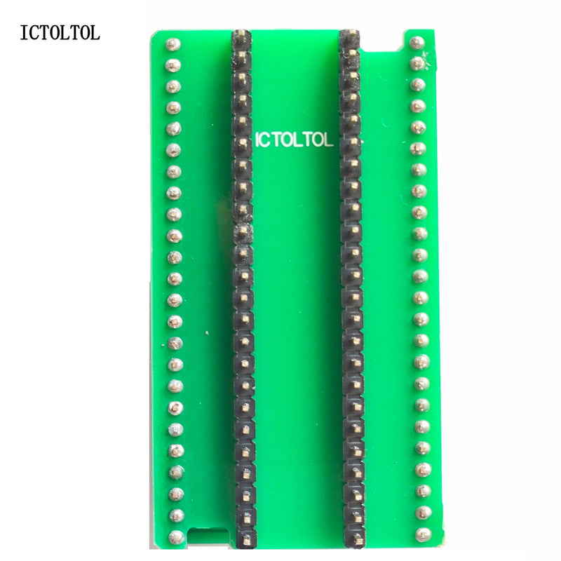 TSOP48 to DIP48 Socket Adapter nand nor Flash eeprom mcu for USB Programmer Circuit Boards