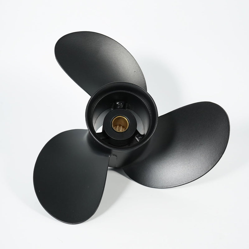Upgrade OEM Aluminum Boat Outboard Propeller for Tohatsu Engines 8-9.8 HP,12 Spline Tooth,8.5x7.5 8.5x9 8.5x9.5 8.9x8.5,RH