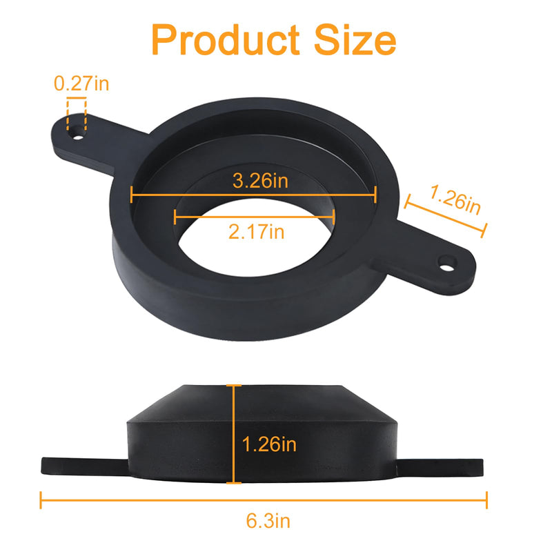 B351461 Tank To Bowl Gasket Replacement for Briggs 2” flush valve