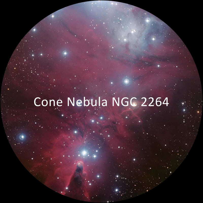 Realistic Discs - Discs for Ainael Meteor and Galaxy Projector, 5k Ultra HD Slide for Home Planetarium, 6 Discs Set Without Projector (Nebula 3) Nebula 3