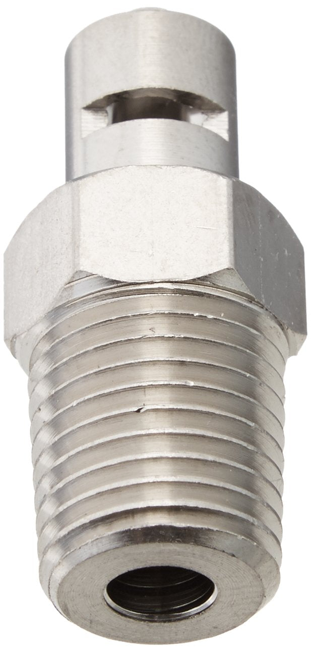 Techcon Systems Techon Systems 918-006-000 Cartridge Accessory, Needle Adapter, 1/4" NPT to Male Luer Lock, Brass