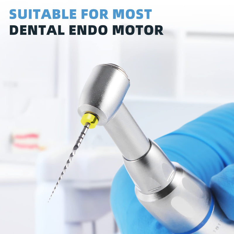 Endodontic NiTi Super Files, Universal Endo Rotary Protaper Files, Dental Niti Rotary Files Endo Tips for Root Canal Use (SX~F3 Mixed, 25MM, 6PCS / Set) MIX-SX~F3