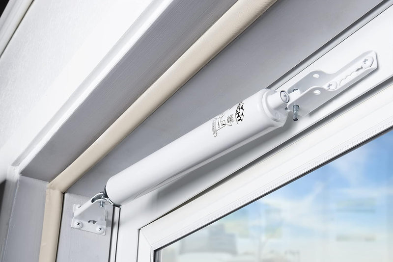 Wright Products V820AWH Light Duty Pneumatic Screen and Storm Door Closer, White