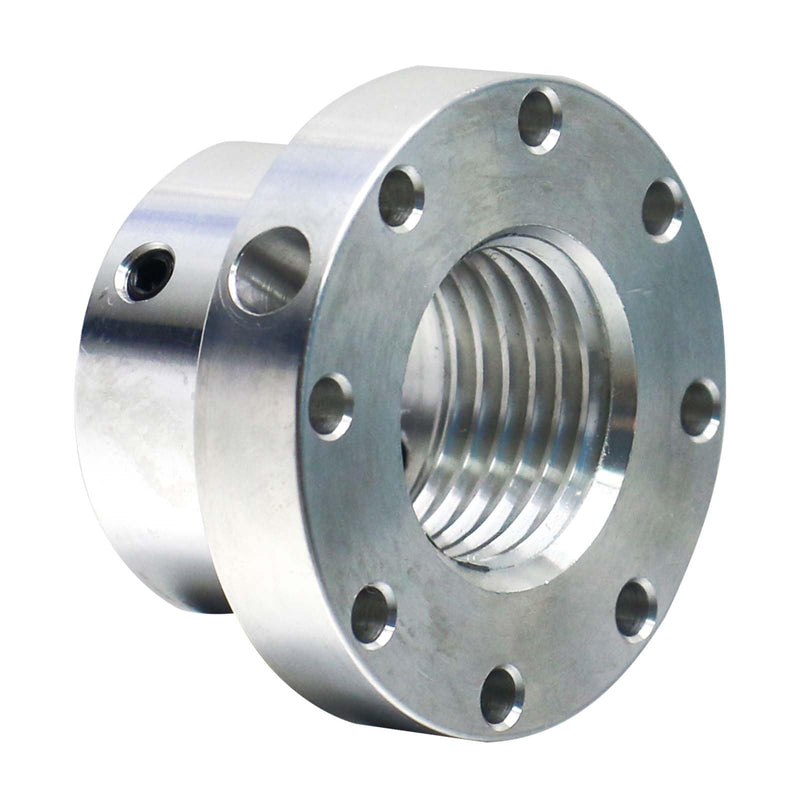 Woodworking 2-1/2” Lathe Faceplate,Aluminum Faceplate with Screwchuck for 1-1/4" x 8TPI Spindle