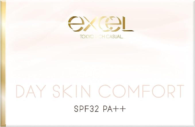 Excel Dayskin Comfort Base Serum Cream All-in-One UV Tone Up Ceramide Glossy Skin - NewNest Australia