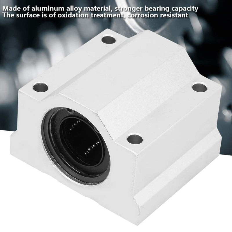 Linear Motion Ball Bearing, CNC SCS25LUU Slide Bushing Linear Roller Bearing Slide Block 25mm Other Attachments