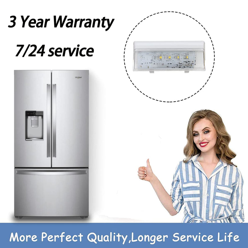 2025 New W10515057 whirlpool Freezer Light (W10515057, WPW10515057), Compatible with Whirlpool Wrs325fdam04 Freezer Light, WRS325FDAM04 Light WRS325FDAM02 Light WRS322FDAM04 Light