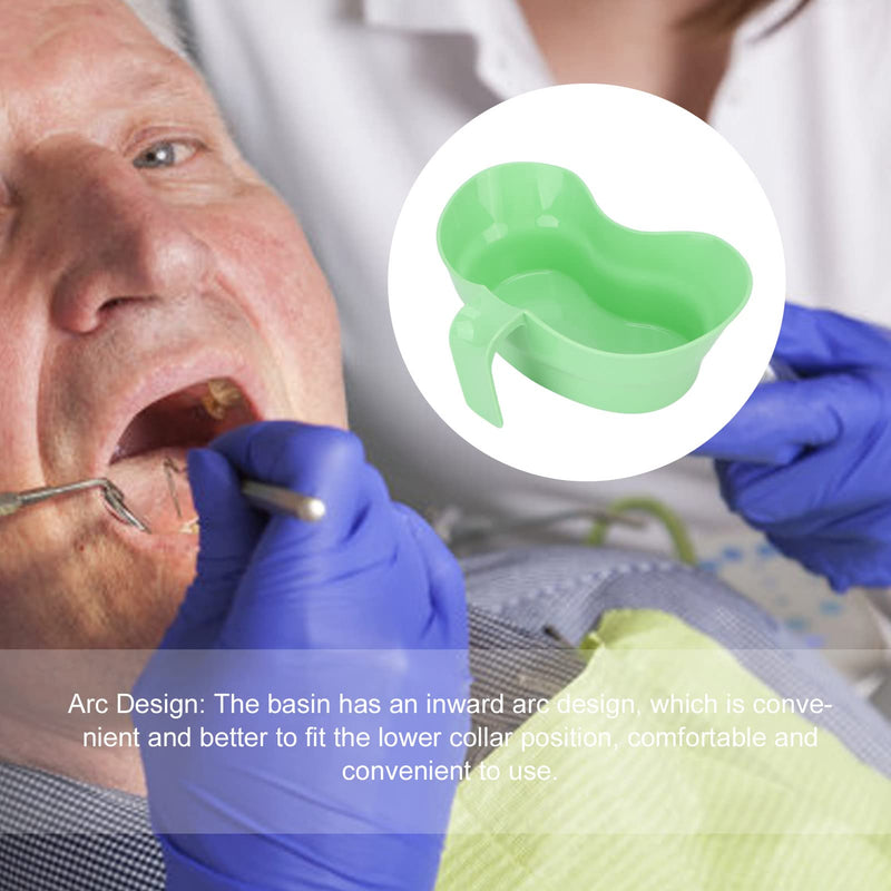 Kidney Shaped Bowl, Grip Handle Kidney Shaped Emesis Basin Inward Curved for Home for Elderly