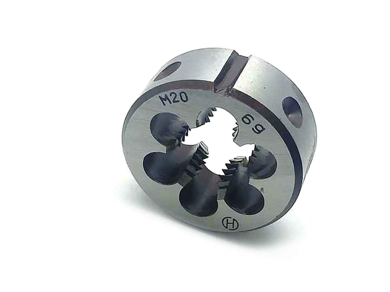 Yodaoke HSS M20 x 2.5mm Taper and Plug Tap and M20 x 2.5mm Die Metric Thread Right Hand