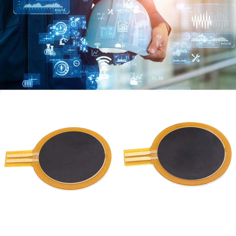 2PCS Waterproof Wear Resistant Thin Film Pressure Sensor Force Sensor 20g‑20kg Force Sensitive Resistor Flexible Bend Force Sensing Resistor