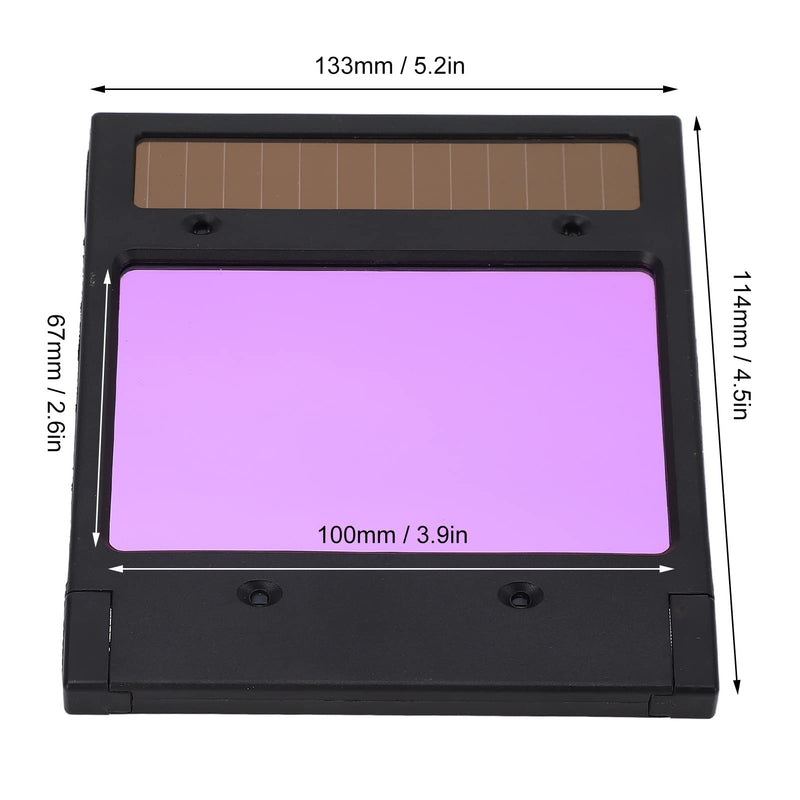 Automatic Darkening Welding Len Welding Lens Filter Lenses Replacement for Welding Helmet
