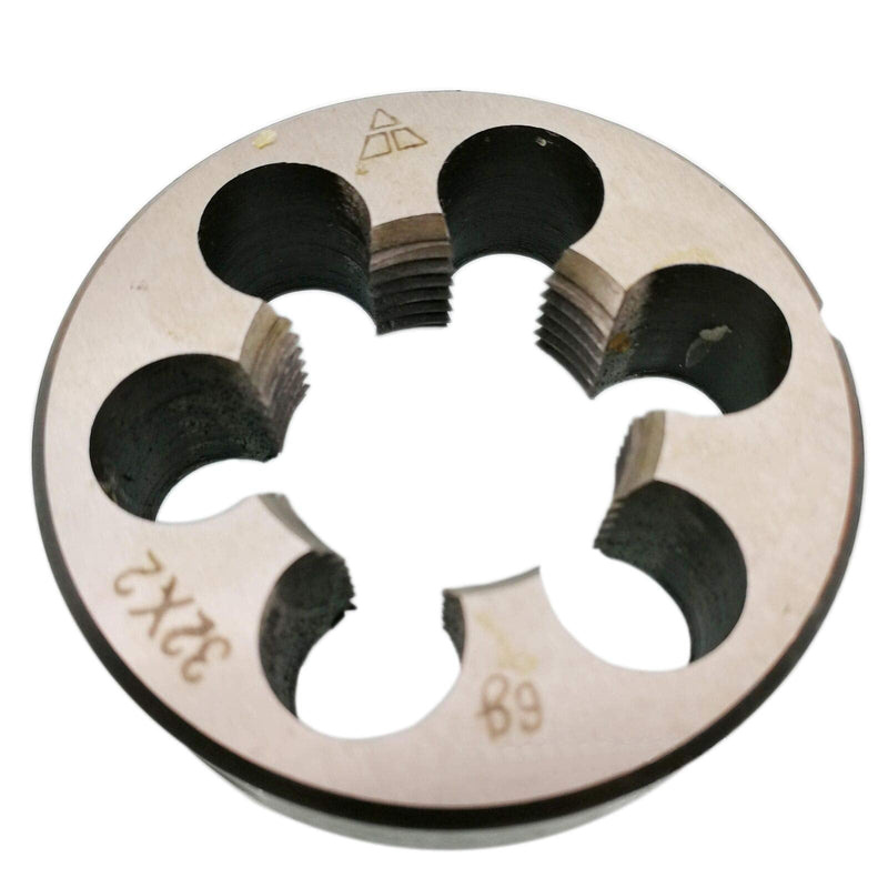 HSS 32mm x 2 Metric Die Right Hand Thread M32 x 2mm Pitch