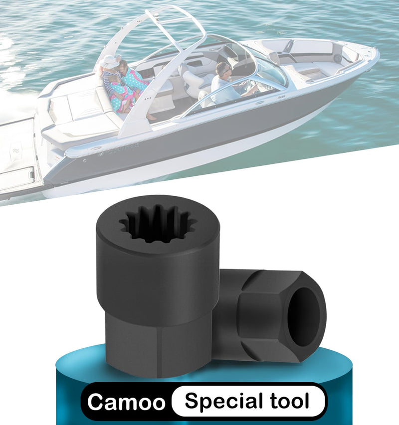 Camoo 91-56775T Alpha One Drive Shaft Adapter Fits for Mercury MC-I, R-MR, Alpha One, Alpha One/Gen II, for Mercury 13-Spline Drive Shaft Holding Tool 91-5677T