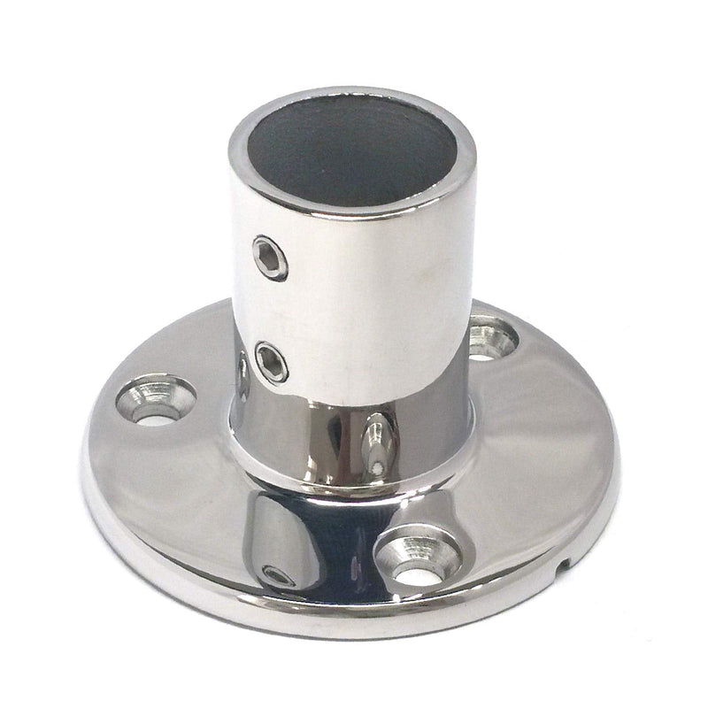 Boat Hand Rail Fitting-60/90Degree 1-1/4inch Round Base-Marine 316 Stainless Steel usd by Boats & Awning 90° FOR 1/1/4" tube