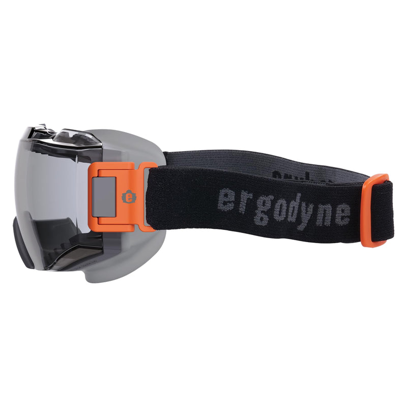 Ergodyne Skullerz Modi Protective OTG Safety Goggle, Indirect Venting, Anti Fog, Scratch Resistant Full Field of Vision and Over-the-glasses Design Clear Lens