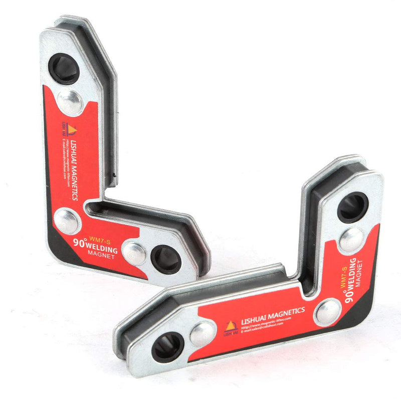 2pcs Inside/Outside 90 Degree Neodymium Welding Magnets Holder/Strong 30 60 90 Angles NdFeB Magnetic Clamp Small