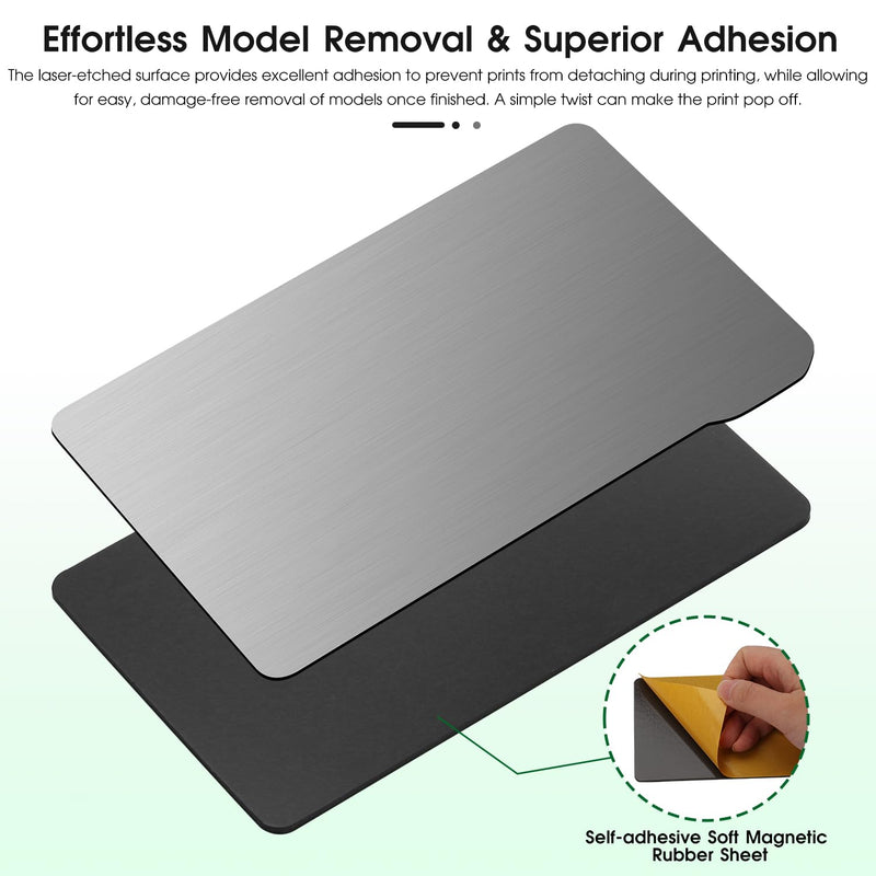 Resin 3D Printer Flex Building Plate，310x174mm Spring Steel Flexible Plate with Soft Magnetic Sheet for Anycubic Photon M3 Max LCD Resin 3D Printer(1PCS) 310x174mm(Photon M3 Max）