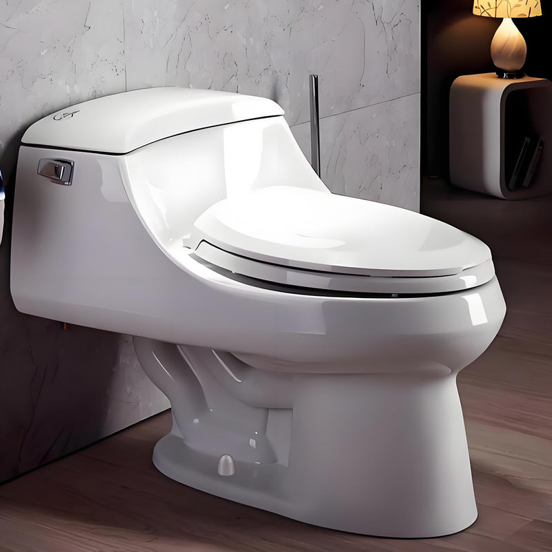 Toilet Bolt Caps Universal Toilet Seat Floor Bolts Caps Floor Bolts Snap On Caps with Washers for Easy Installation, 1.44 Inch Height