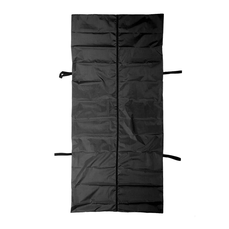 Cadaver Bag Leakage Proof 210D Waterproof Corpse Bag Body Storage Transfer Bag Emergency Body Bag Stretcher with 4 Side Handles Funeral Supplies for Funeral Hospital Accident 150*60CM