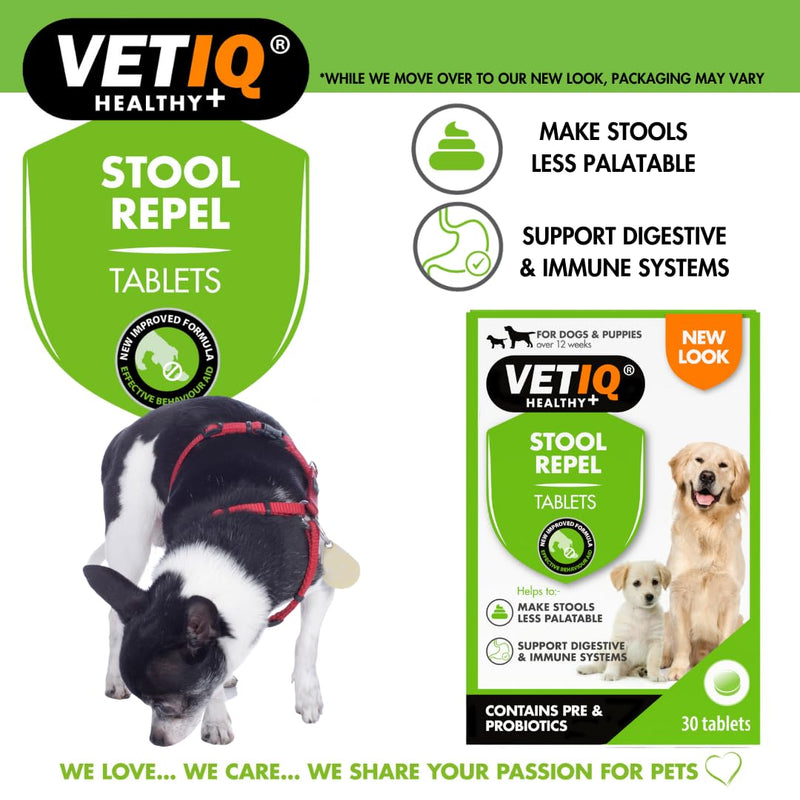 M&C Stool Repel-UM Deters Stool Eating for Dogs & Puppies (30 Tablets)