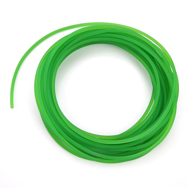 PU Transmission Belt 4mm x 10m, Polyurethane Round Belt High Performance for Drive Transmission Green (pu Polyurethane Belt) 4mm*10m pu polyurethane belt