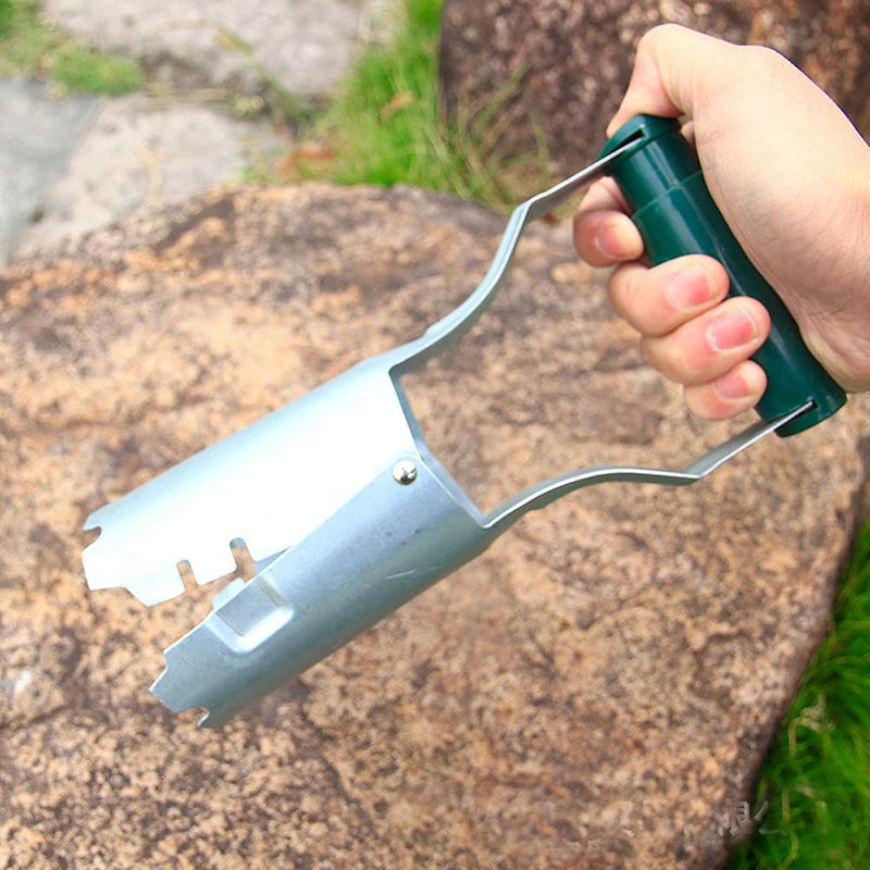 1PC Bulb Planter Metal Garden Bulb Planting Tool Handled Bulb Planter for Digging and Refilling Hole Consistent Planting Flowers