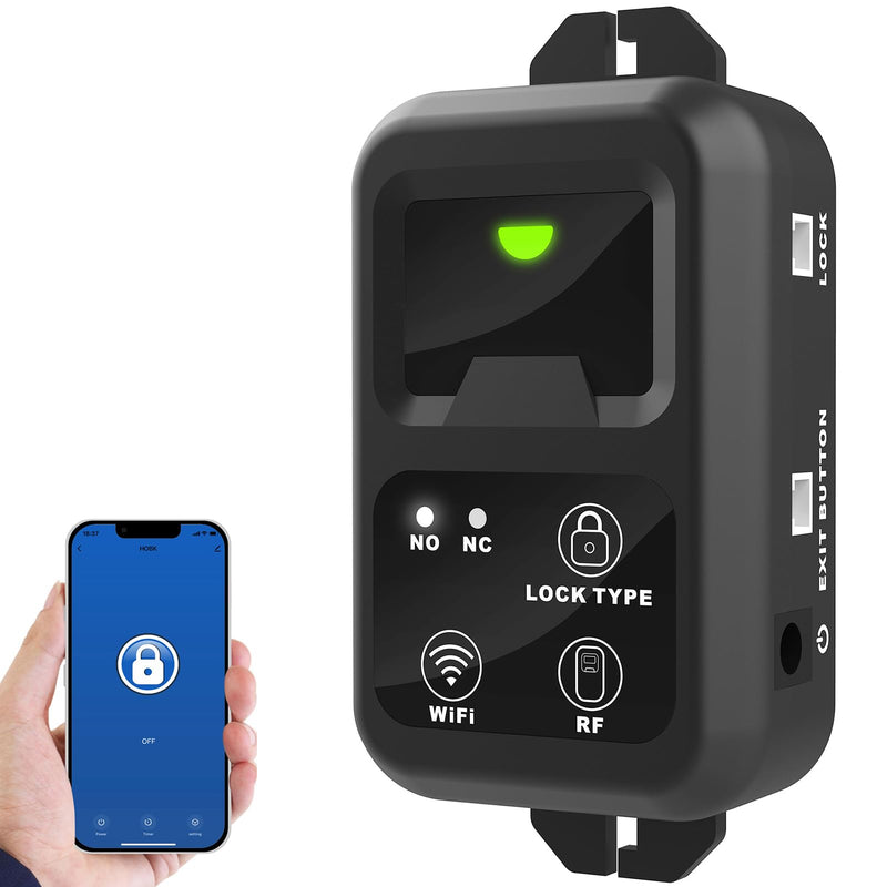 UHPPOTE 2.4Ghz WiFi Wireless Remote Control Switch for Door Access Control System Electric Lock with Smartphone app Access