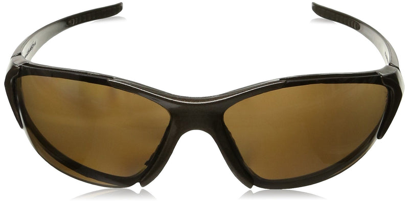 Crossfire Eyewear 181813 Core Polarized Safety Glasses with High Definition Brown Polarized Lens and Mocha Brown Frame