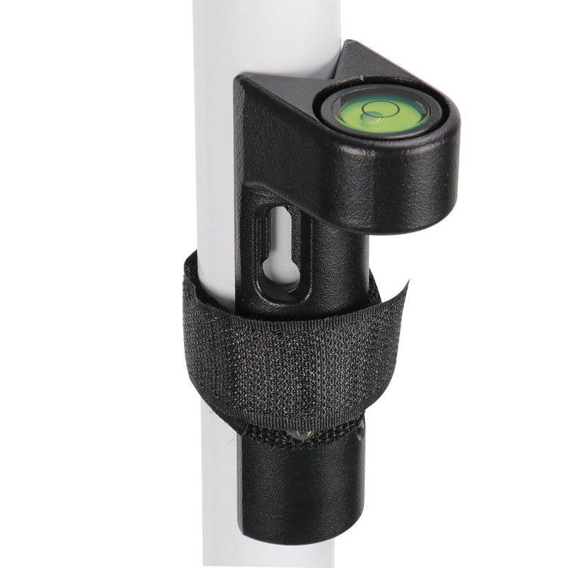 2pc Adjustable Grade Rod Level, Bubble Level for Aluminum Builders Grade Rod 2 PC