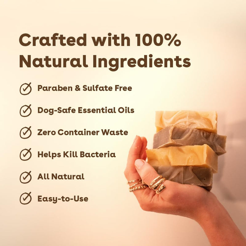 Pupford Sudsy Shampoo Bar for Dogs (Original) Original - PawsPlanet Australia